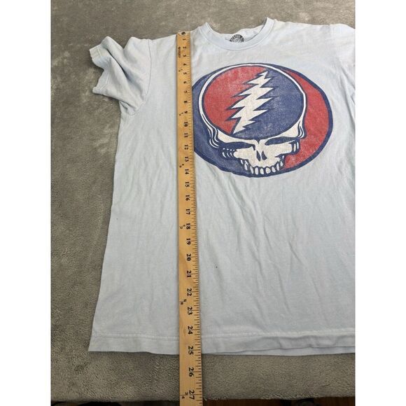 Grateful Dead Short Sleeve Band T Shirt Men's Size Medium Blue - Picture 7 of 8
